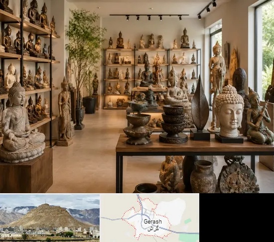 مجسمه فروشی در گراش