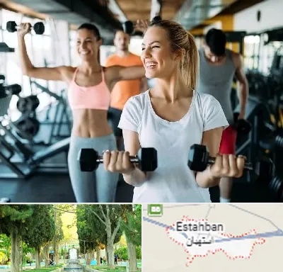 باشگاه بدنسازی بانوان در استهبان