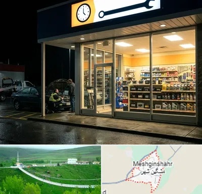 لوازم یدکی شبانه روزی در مشگین شهر