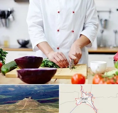 تهیه غذا در تکاب