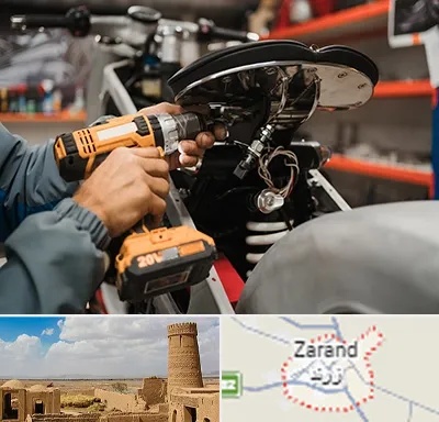 تعمیرگاه موتور بنلی در زرند