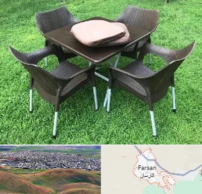 فروش میز و صندلی پلاستیکی در فارسان