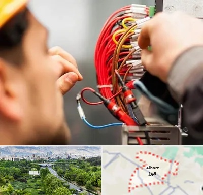 سیم کشی تلفن در البرز
