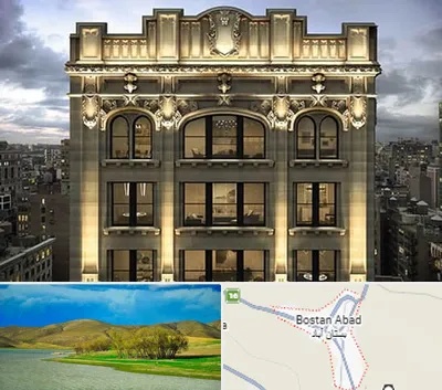 سنگ کاری در بستان آباد