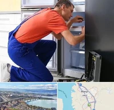 تعمیر یخچال در منجیل
