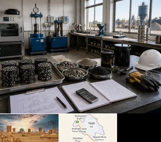 آموزش کارشناس فنی، تولید و اجرای آسفالت در یزد