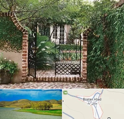 درب حیاط در بستان آباد