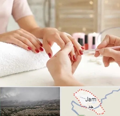 آموزشگاه کاشت ناخن در جم