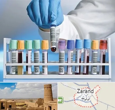 آزمایشگاه شبانه روزی در زرند