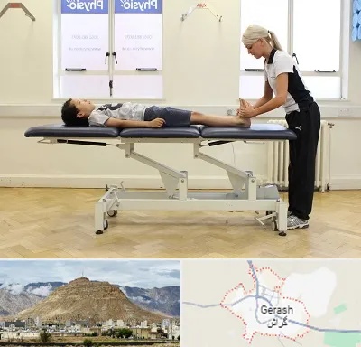 فیزیوتراپی پا در گراش