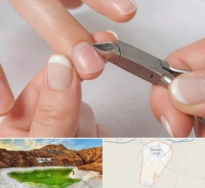 مانیکور روسی در گرمسار