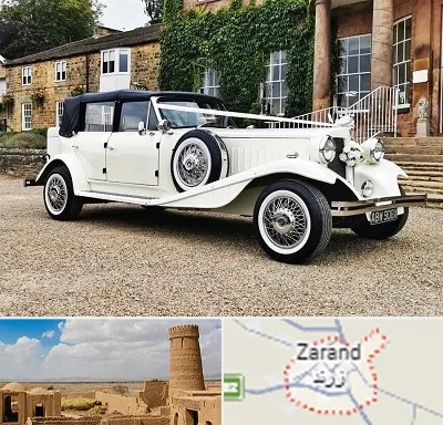 اجاره ماشین عروس با راننده در زرند