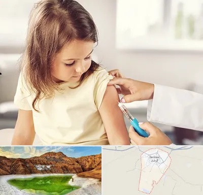 نمونه گیری خون نوزاد و اطفال در گرمسار