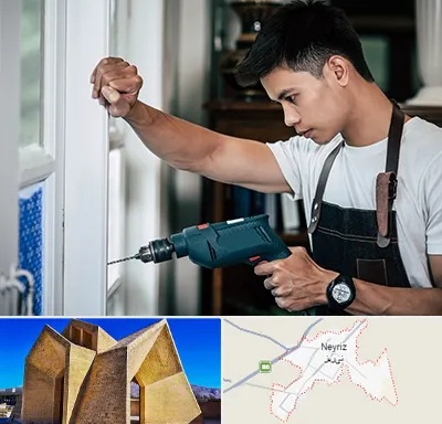 تعمیر درب و پنجره دوجداره در نی ریز