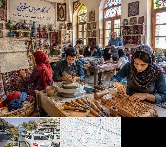 آموزشگاه صنایع دستی در مفتح مشهد