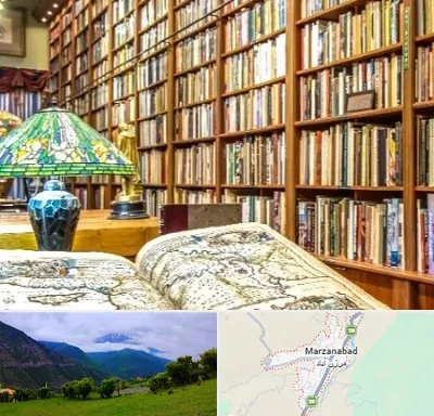 کتابفروشی در مرزن آباد