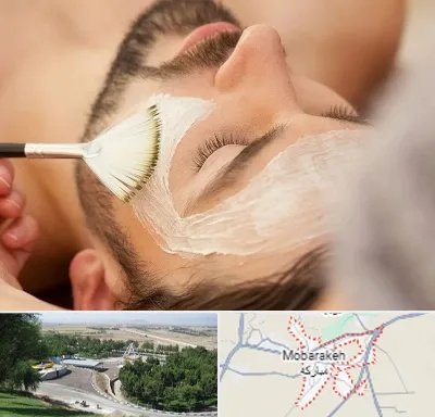 فیشیال صورت آقایان در مبارکه