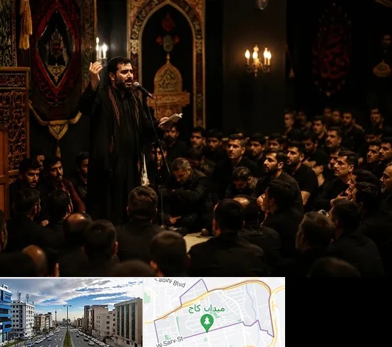 مداح در سعادت آباد