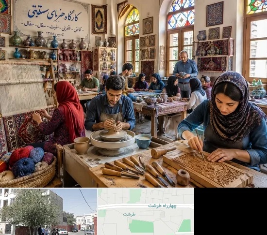 آموزشگاه صنایع دستی در طرشت