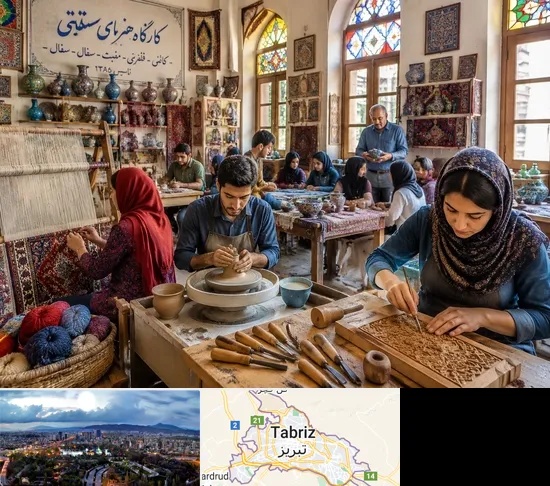 آموزشگاه صنایع دستی در تبریز