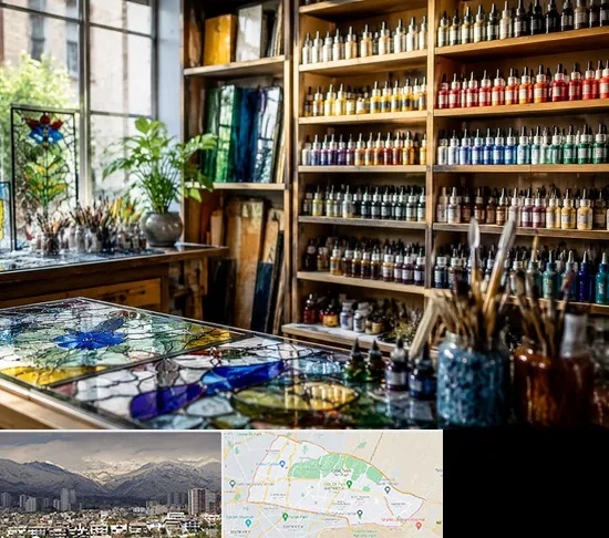 فروشگاه لوازم ویترای در منطقه 4 تهران