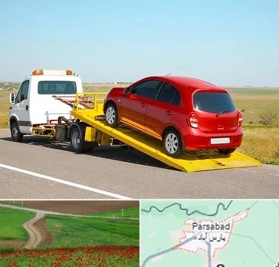 یدک کش خودرو در پارس آباد