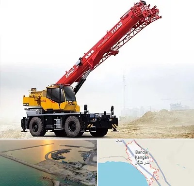 جرثقیل خاور در بندر کنگان