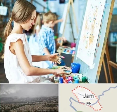 آموزشگاه نقاشی در جم