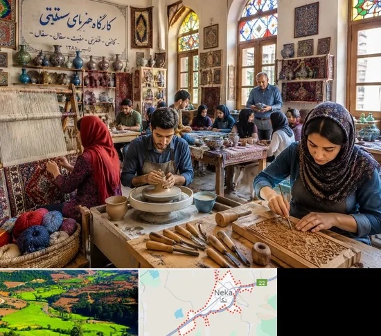 آموزشگاه صنایع دستی در نکا