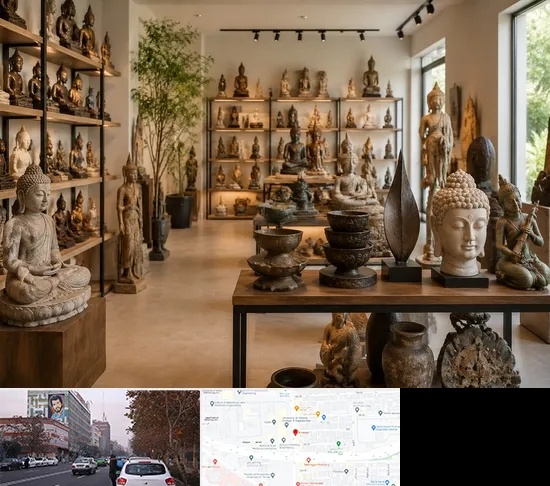 مجسمه فروشی در کارگر شمالی