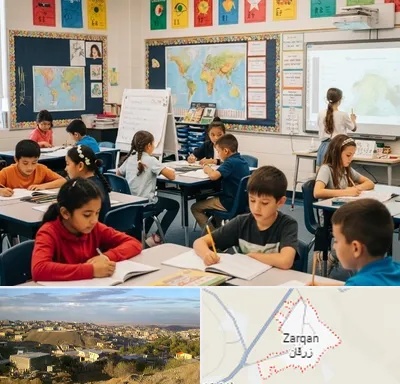 مدرسه دو زبانه در زرقان