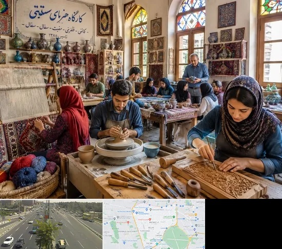 آموزشگاه صنایع دستی در منطقه 17 تهران