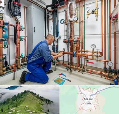 تاسیسات ساختمان در ماسال