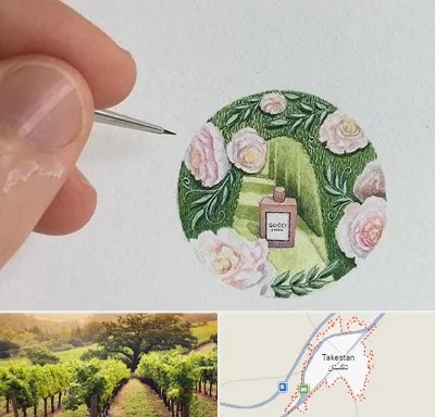 آموزشگاه مینیاتور در تاکستان
