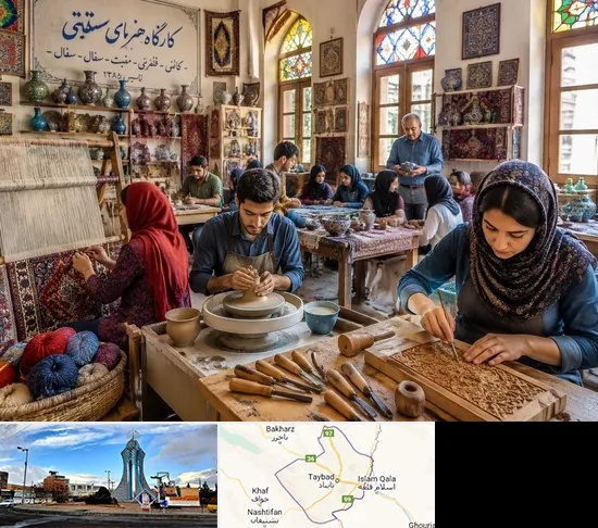 آموزشگاه صنایع دستی در تایباد
