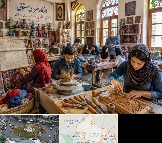 آموزشگاه صنایع دستی در فردیس کرج