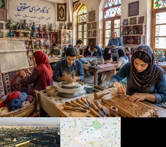 آموزشگاه صنایع دستی در منطقه 19 تهران