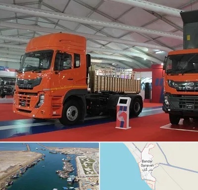 نمایشگاه ماشین سنگین در بندر گناوه