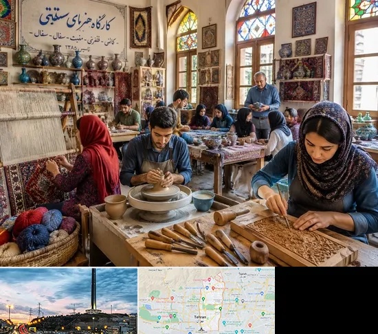 آموزشگاه صنایع دستی در منطقه 2 تهران