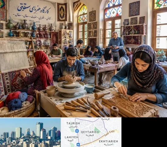 آموزشگاه صنایع دستی در قیطریه