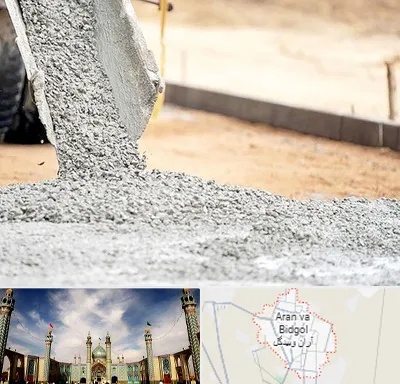 فروش شن و ماسه در آران و بیدگل