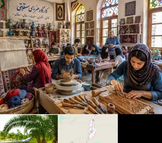 آموزشگاه صنایع دستی در کهنوج