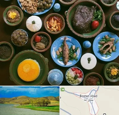 رستوران شمالی در بستان آباد