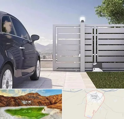 درب ریلی پارکینگ در گرمسار