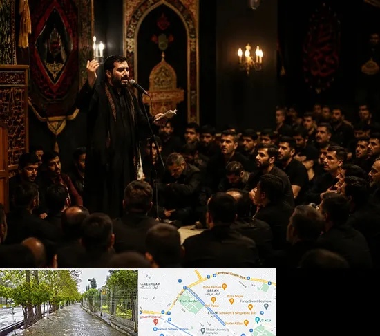 مداح در خیابان ارم شیراز
