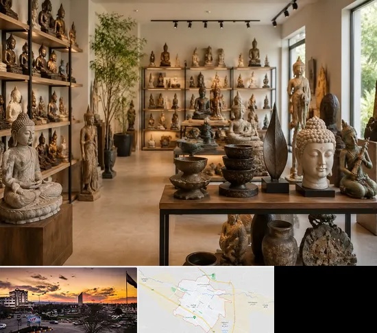 مجسمه فروشی در قوچان