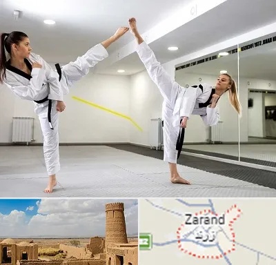 باشگاه دفاع شخصی بانوان در زرند