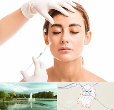 تزریق ژل گونه در لردگان