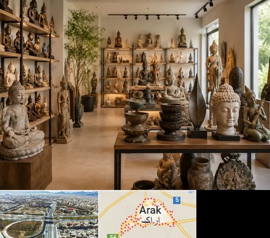 مجسمه فروشی در اراک