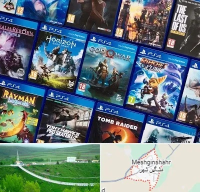نصب بازی پلی استیشن PS4 در مشگین شهر